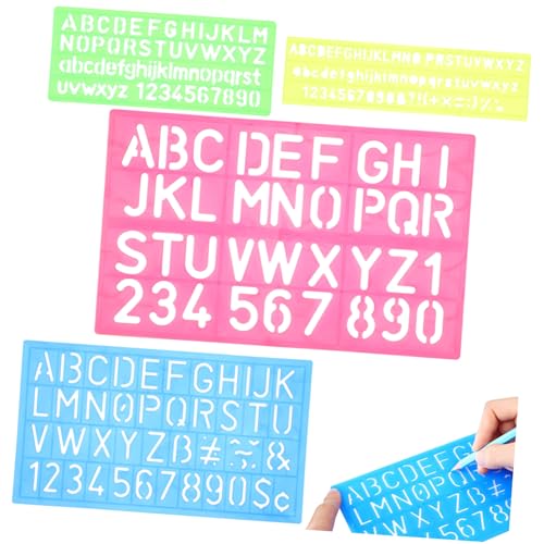Tofficu 4 Stück Teiliges Wiederverwendbares DIY Schablonen Kleine Buchstaben Schablonen für Spraymalerei Praktische Wand und Bastelschablonen Kindgerechte Malvorlagen Abwischbar und Tofficu 4 Stück Teiliges Wiederverwendbares DIY Schablonen Kleine Buchstaben Schablonen für Spraymalerei Praktische Wand und Bastelschablonen Kindgerechte Malvorlagen Abwischbar und von Tofficu