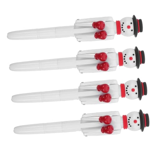 Tofficu 4 Stück Witzige Schneemann Kugelschreiber mit Boxarm Interaktive Weihnachtskugelschreiber mit Glatter Gel Tintenmine Lustige Schreibstifte für Weihnachtsfeiern und Partygeschenke Tofficu 4 Stück Witzige Schneemann Kugelschreiber mit Boxarm Interaktive Weihnachtskugelschreiber mit Glatter Gel Tintenmine Lustige Schreibstifte für Weihnachtsfeiern und Partygeschenke von Tofficu