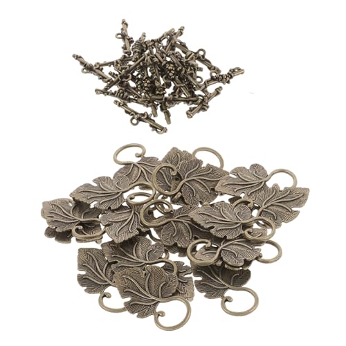 Tofficu 40 Sätze Schmuck Verschluss Armbänder Schließe Gold Runden Schlüssel Für Umschalten Armbandverbinder Armband, Das Knebelschnallen Verbindet Knebelverschluss Zinklegierung Coffee Tofficu 40 Sätze Schmuck Verschluss Armbänder Schließe Gold Runden Schlüssel Für Umschalten Armbandverbinder Armband, Das Knebelschnallen Verbindet Knebelverschluss Zinklegierung Coffee von Tofficu