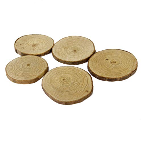 Tofficu 40 Stück 5–6 Cm Große Naturholzscheiben Mini-Scheiben Runde Kreise Unfertige Holzstücke Untersetzer Für Kinder Bastelarbeiten Hochzeitsmittelstücke Weihnachtstischdekorationen Tofficu 40 Stück 5–6 Cm Große Naturholzscheiben Mini-Scheiben Runde Kreise Unfertige Holzstücke Untersetzer Für Kinder Bastelarbeiten Hochzeitsmittelstücke Weihnachtstischdekorationen von Tofficu