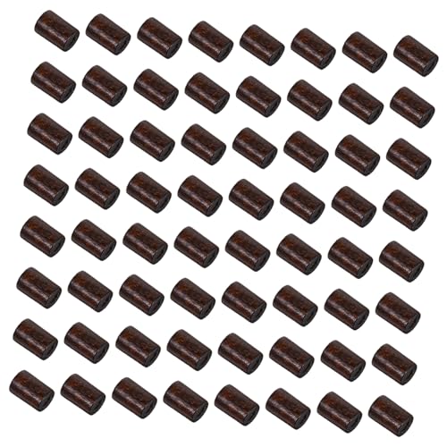 Tofficu 400 Stück Holzperlen Zylinderförmige Abstandshalter Beads mit Glattem Durchgangsloch für DIY Schmuck Basteln Armbänder Halsketten Tiefbraun Langlebig und Vielseitig für Kreative Tofficu 400 Stück Holzperlen Zylinderförmige Abstandshalter Beads mit Glattem Durchgangsloch für DIY Schmuck Basteln Armbänder Halsketten Tiefbraun Langlebig und Vielseitig für Kreative von Tofficu