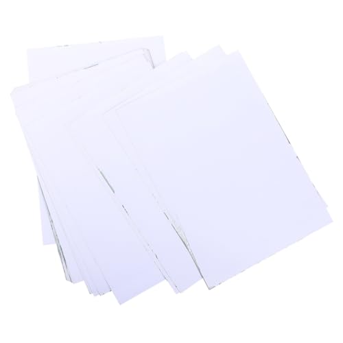 Tofficu 48 Blatt Cyanotypie Papier DIY Solardruckpapier Lichtempfindlich für Bastelprojekte Junge Mädchen Kunsthandwerk Hochwertiges Printpapier von Tofficu