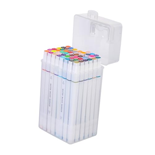 Tofficu 48Stücke Dual Tip Marker Stifte für Künstler Doppelte Farbenfrohe Zeichnungs und Malutensilien für Schulprojekte und Designs für Erwachsene Tofficu 48Stücke Dual Tip Marker Stifte für Künstler Doppelte Farbenfrohe Zeichnungs und Malutensilien für Schulprojekte und Designs für Erwachsene von Tofficu