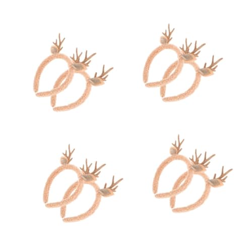 Tofficu 4sets Geweih Stirnband Weihnachten Weihnachts-haarschmuck Weihnachtsstirnbänder Rentier-stirnbänder Weihnachtselch Stirnband Weihnachtsmützen Für Erwachsene Khaki Stoff 2pcs*4 Tofficu 4sets Geweih Stirnband Weihnachten Weihnachts-haarschmuck Weihnachtsstirnbänder Rentier-stirnbänder Weihnachtselch Stirnband Weihnachtsmützen Für Erwachsene Khaki Stoff 2pcs*4 von Tofficu