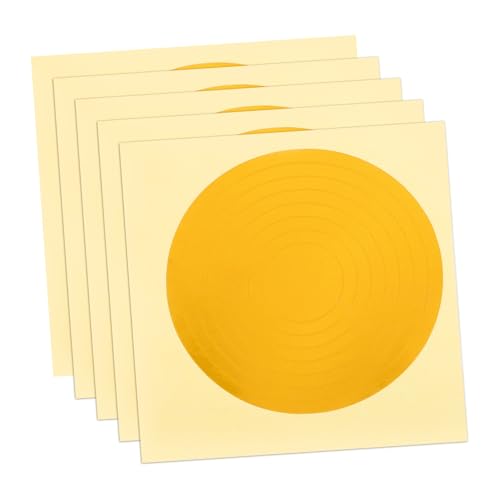 Tofficu 5 Blätter Druckmanometer Aufkleber Selbstklebende Anzeigeetiketten Reflektierend für Niederdruckanzeige Markierungssticker für Druckmessgeräte Gelb Tofficu 5 Blätter Druckmanometer Aufkleber Selbstklebende Anzeigeetiketten Reflektierend für Niederdruckanzeige Markierungssticker für Druckmessgeräte Gelb von Tofficu