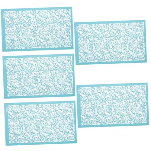 Tofficu 5 Blätter Siebdruck-vorlage Wiederverwendbare Schablonen Bildschirm Seide Nummer Schablone Siebdruckschablonen Siebdruckschablone Wiederverwendbar Diy-material Blue Polyester Tofficu 5 Blätter Siebdruck-vorlage Wiederverwendbare Schablonen Bildschirm Seide Nummer Schablone Siebdruckschablonen Siebdruckschablone Wiederverwendbar Diy-material Blue Polyester von Tofficu
