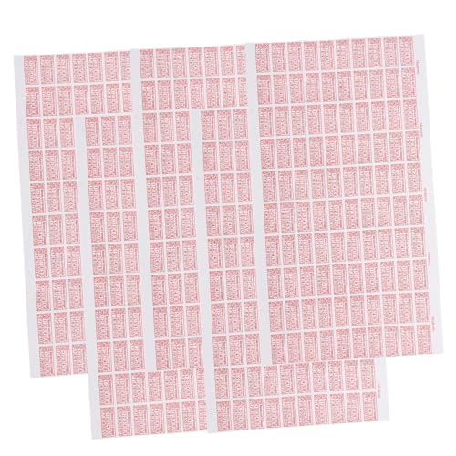 Tofficu 5 Blätter Tamper Aufkleber für Produktschutz Selbstklebende Sicherheitslabel mit Verifizierung für Fragile Artikel Sofortige Ungültigkeit bei Entfernung Einfach Anzubringen Tofficu 5 Blätter Tamper Aufkleber für Produktschutz Selbstklebende Sicherheitslabel mit Verifizierung für Fragile Artikel Sofortige Ungültigkeit bei Entfernung Einfach Anzubringen von Tofficu