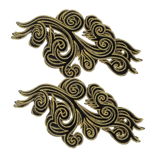 Tofficu 5 Paar Wolken Stickerei Patch Zum Nähen Von Kleidern Traditionelle Stickerei Applikationen Kleidungsmaterial Bestickte Stickpatches Stoff Kleidungs Applikationen von Tofficu