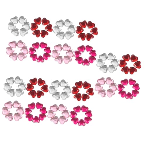 Tofficu 5 Sätze Acryl Herzform Steine Flachrückige Dekosteine Für Diy Handwerk Hochzeitstischdeko Schmuckherstellung Valentinstag Und Bastelprojekte 400 Stück * 5 Tofficu 5 Sätze Acryl Herzform Steine Flachrückige Dekosteine Für Diy Handwerk Hochzeitstischdeko Schmuckherstellung Valentinstag Und Bastelprojekte 400 Stück * 5 von Tofficu