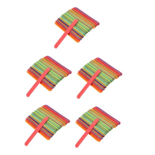 Tofficu 5 Sätze Bunte Bastelsticks Dicke Eisstiele Für Diy Kunstprojekte Multifarbige Bastelhölzer Für Kreative Bastelarbeiten Und Familienaktivitäten 50 Stück * 5 Tofficu 5 Sätze Bunte Bastelsticks Dicke Eisstiele Für Diy Kunstprojekte Multifarbige Bastelhölzer Für Kreative Bastelarbeiten Und Familienaktivitäten 50 Stück * 5 von Tofficu