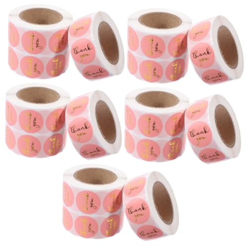 Tofficu 5 Sätze Gold Stichworte Tipps Runden Gruß Danke Schild Brief Zubehör Briefversorgung Rosa Aufkleber 3 Rollen * 5 Tofficu 5 Sätze Gold Stichworte Tipps Runden Gruß Danke Schild Brief Zubehör Briefversorgung Rosa Aufkleber 3 Rollen * 5 von Tofficu