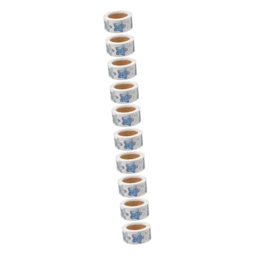 Tofficu 5 Sätze Pentagramm-aufkleber Abdichtende Aufkleber Dekorative Sternaufkleber Klein Belohnung Belohnungssticker Bling-star-aufkleber Verpackungsaufkleber 2 Rollen * 5 Tofficu 5 Sätze Pentagramm-aufkleber Abdichtende Aufkleber Dekorative Sternaufkleber Klein Belohnung Belohnungssticker Bling-star-aufkleber Verpackungsaufkleber 2 Rollen * 5 von Tofficu