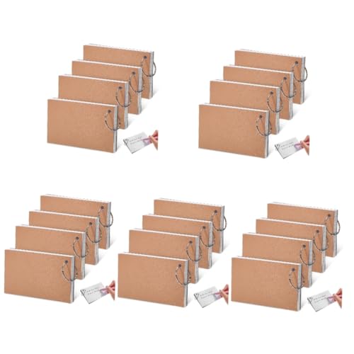 Tofficu 5 Sätze Ring Notizbilder Palmenkarten Karteikarten Flashcard Blinken Lesezeichen Linierte Notizkarten Cue -karten Lernkarten Kleine Karten Lochkarten Weiß Papier 4 Stücke * 5 von Tofficu
