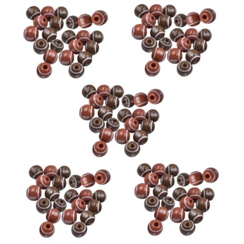 Tofficu 5 Sätze Rugby-holzperlen Fußball-charms Sportperlen Mini-fußball Weichnachtsgeschke Wohnungsdeko Perlen Für Jungen Kleine Perlen Für Die Herstellung Von Armbändern 50 Stück * 5 Tofficu 5 Sätze Rugby-holzperlen Fußball-charms Sportperlen Mini-fußball Weichnachtsgeschke Wohnungsdeko Perlen Für Jungen Kleine Perlen Für Die Herstellung Von Armbändern 50 Stück * 5 von Tofficu