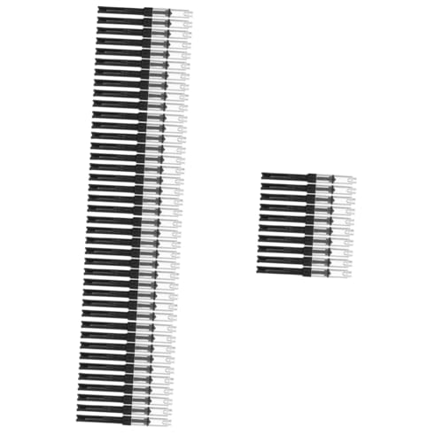 Tofficu 5 Sätze Tintenabsorber Für Füllfederhalter Ergonomisches Design Wiederverwendbare Tintenauffüllwerkzeuge Leicht Und Tragbar Für Tintenstifte Und Kreative Schreibwaren 10 Stück * 5 von Tofficu