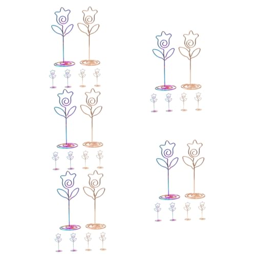 Tofficu 5 Sätze Tulpenförmige Kartenhalter Aus Platzkartenhalter Und Fotohalter Für Hochzeit Partys Und Veranstaltungen Design Stabil Und Platzsparend 6 Stücke * 5 Tofficu 5 Sätze Tulpenförmige Kartenhalter Aus Platzkartenhalter Und Fotohalter Für Hochzeit Partys Und Veranstaltungen Design Stabil Und Platzsparend 6 Stücke * 5 von Tofficu