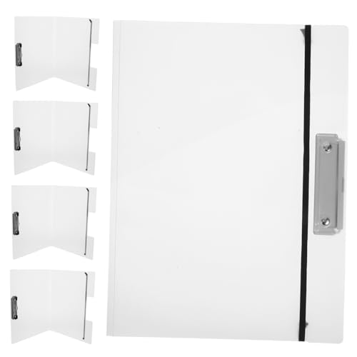 Tofficu 5 Stück Clip zur Dokumentenaufbewahrung Dokumentenordner storage boxes Büroaufbewahrung, transparente Aufbewahrung Zwischenablage-Ordner Schreibunterstützungstafel Büroklammer pp Tofficu 5 Stück Clip zur Dokumentenaufbewahrung Dokumentenordner storage boxes Büroaufbewahrung, transparente Aufbewahrung Zwischenablage-Ordner Schreibunterstützungstafel Büroklammer pp von Tofficu