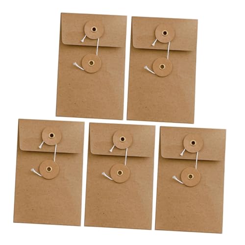 Tofficu 5 Stück Datenaufbewahrungstasche Vintage Hochzeitsumschläge Münzumschläge Postkartenumschläge Umschläge Für Hochzeiten Einladungsumschläge Massendatei Umschlagmappen von Tofficu
