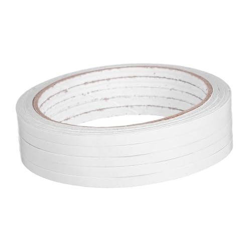 Tofficu 5 Stück Doppelseitiges Klebeband Weiß Stark Klebend Selbstklebend Für Büro Basteln Scrapbooking Geschenkverpackung Leicht Abreißbar Und Zuschneidbar Tofficu 5 Stück Doppelseitiges Klebeband Weiß Stark Klebend Selbstklebend Für Büro Basteln Scrapbooking Geschenkverpackung Leicht Abreißbar Und Zuschneidbar von Tofficu