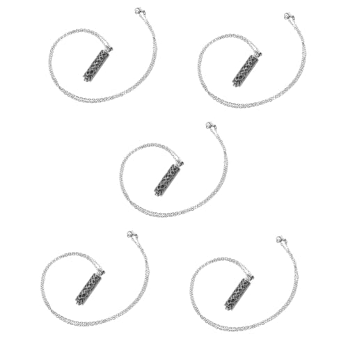 Tofficu 5 Stück Edelstahl Urnenanhänger Aus Klarem Glas Personalisierte Y Halsketten Asche Halskette Für Männer Zum Gedenken Baumelnde Asche Andenken Halskette Einäscherungsanhänger Tofficu 5 Stück Edelstahl Urnenanhänger Aus Klarem Glas Personalisierte Y Halsketten Asche Halskette Für Männer Zum Gedenken Baumelnde Asche Andenken Halskette Einäscherungsanhänger von Tofficu