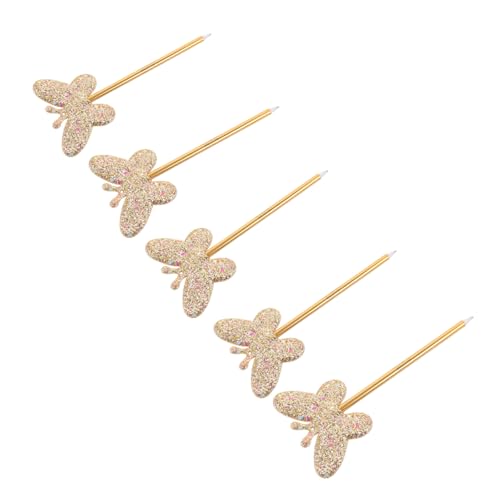 Tofficu 5 Stück Glitzer Schmetterling Kugelschreiber Komfortabler Griff Ergonomisch Schreibstift Für Schule Büro Geschenkidee Für Lehrer Schüler Frauen Tofficu 5 Stück Glitzer Schmetterling Kugelschreiber Komfortabler Griff Ergonomisch Schreibstift Für Schule Büro Geschenkidee Für Lehrer Schüler Frauen von Tofficu