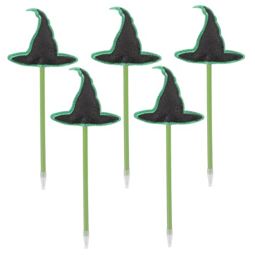 Tofficu 5 Stück Halloween Kugelschreiber mit Hexenhut Glattes Gel Tinten Kreative Zauberer Party Goodie Bag Füller für Kindergeburtstag Schulbelohnung DIY Partydekoration Tofficu 5 Stück Halloween Kugelschreiber mit Hexenhut Glattes Gel Tinten Kreative Zauberer Party Goodie Bag Füller für Kindergeburtstag Schulbelohnung DIY Partydekoration von Tofficu
