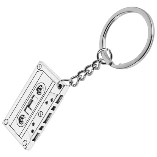 Tofficu 5 Stück Retro Schlüsselanhänger und Halskette Vintage Magnetband Anhänger für Frauen für Mottopartys Stilvolle Dekoration und Vielseitiges Accessoire Tofficu 5 Stück Retro Schlüsselanhänger und Halskette Vintage Magnetband Anhänger für Frauen für Mottopartys Stilvolle Dekoration und Vielseitiges Accessoire von Tofficu