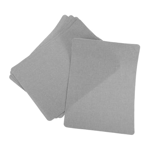 Tofficu 5 Stück Selbstklebender Leinenflicken Reparaturset Für Kleiderflicken Für Löcher Reparaturset Für Teppichflicken Stoffreparaturflicken Couchband Grey Tofficu 5 Stück Selbstklebender Leinenflicken Reparaturset Für Kleiderflicken Für Löcher Reparaturset Für Teppichflicken Stoffreparaturflicken Couchband Grey von Tofficu