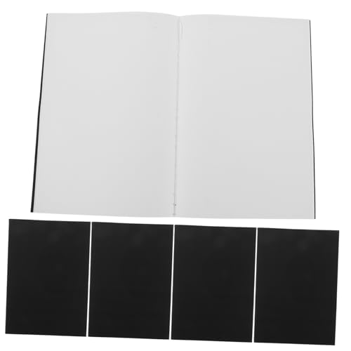 Tofficu 5 Stück Skizzenbuch ohne Leeres Notizbuch mit Kraftdeckel für Reisen Zeichnen und Schreiben Kreatives Zeichenbuch für Künstler von Tofficu