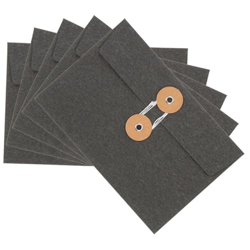 Tofficu 5 Stück Teiliges Dicke Kraftpapier Umschlag mit Bindeband Kreative und Praktische Aufbewahrungstaschen für Dokumente Postkarten Briefe Sicherer Schutz für Büro und Schule Tofficu 5 Stück Teiliges Dicke Kraftpapier Umschlag mit Bindeband Kreative und Praktische Aufbewahrungstaschen für Dokumente Postkarten Briefe Sicherer Schutz für Büro und Schule von Tofficu