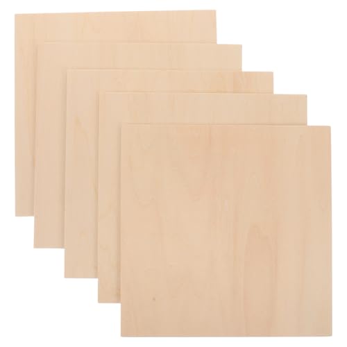 Tofficu 5 Stück Teiliges Dünne Lindenholzplatten zum Basteln DIY holzbrettchen Gravieren Holz für Modellbau und Handwerksprojekte Holz zum Schnitzen und Brandmalerei Tofficu 5 Stück Teiliges Dünne Lindenholzplatten zum Basteln DIY holzbrettchen Gravieren Holz für Modellbau und Handwerksprojekte Holz zum Schnitzen und Brandmalerei von Tofficu