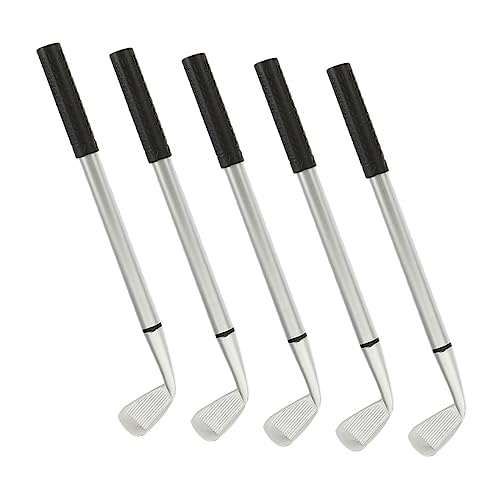 Tofficu 5 Stück Teiliges Golfballpoint Pen Metall Kugelschreiber Golfclub Design Schlanke Leichte Stifte für Schüler Geschenke Büromaterial Golffan Tofficu 5 Stück Teiliges Golfballpoint Pen Metall Kugelschreiber Golfclub Design Schlanke Leichte Stifte für Schüler Geschenke Büromaterial Golffan von Tofficu