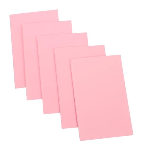 Tofficu 5 Stück Teiliges Kleine Farbige Notizbücher Tragbare Pocket Notebooks mit Dickem Innenteil Vielseitige Schreibblöcke für Schule Büro Tagebuch und Kreative Notizen Leicht und von Tofficu