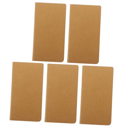 Tofficu 5 Stück Teiliges Reisetagebuch Nachfüllungen Kraftpapier Blanko Notizhefte Passport Leicht Tragbar als Tagebuch Schreibblock und Notizbuch für Unterwegs Tofficu 5 Stück Teiliges Reisetagebuch Nachfüllungen Kraftpapier Blanko Notizhefte Passport Leicht Tragbar als Tagebuch Schreibblock und Notizbuch für Unterwegs von Tofficu