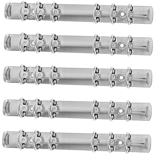 Tofficu 5 Stück Teiliges Ringbuch Mechanismus Metall Binder Clips für Lose Stabiles Organizer Zubehör für Planer und DIY Notizbuch Tofficu 5 Stück Teiliges Ringbuch Mechanismus Metall Binder Clips für Lose Stabiles Organizer Zubehör für Planer und DIY Notizbuch von Tofficu