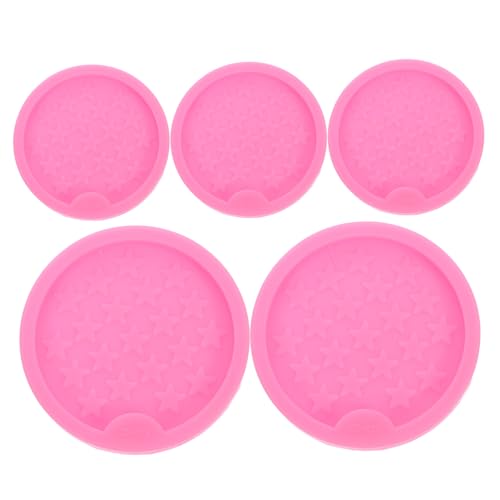 Tofficu 5 Stück Teiliges Silikon Untersetzer Form für Epoxidharz DIY Flexible Wiederverwendbare Gießformen mit Glatter Oberfläche für Präzise Resin Handwerksarbeiten für Heim Tofficu 5 Stück Teiliges Silikon Untersetzer Form für Epoxidharz DIY Flexible Wiederverwendbare Gießformen mit Glatter Oberfläche für Präzise Resin Handwerksarbeiten für Heim von Tofficu