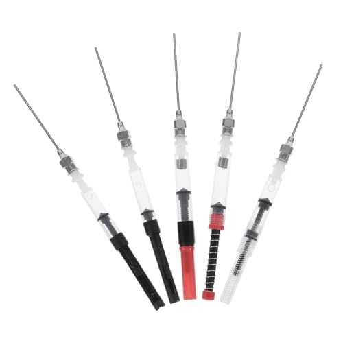 Tofficu 5 Stück Teiliges Tintenabsorber für Füllfederhalter Transparentes Wiederverwendbares Ink Converter Zubehör Leicht und Installieren für Präzises Nachfüllen und Lange Nutzung Tofficu 5 Stück Teiliges Tintenabsorber für Füllfederhalter Transparentes Wiederverwendbares Ink Converter Zubehör Leicht und Installieren für Präzises Nachfüllen und Lange Nutzung von Tofficu