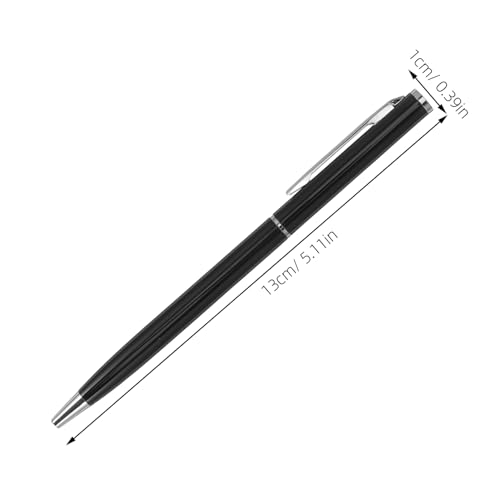 Tofficu 5 Stück Teiliges Wiederbefüllbarer Kugelschreiber aus Metall mit Drehmechanismus Ergonomischem Griff und Elegantem Geschenkset für Büro Schule und Geschäftskommunikation Tofficu 5 Stück Teiliges Wiederbefüllbarer Kugelschreiber aus Metall mit Drehmechanismus Ergonomischem Griff und Elegantem Geschenkset für Büro Schule und Geschäftskommunikation von Tofficu