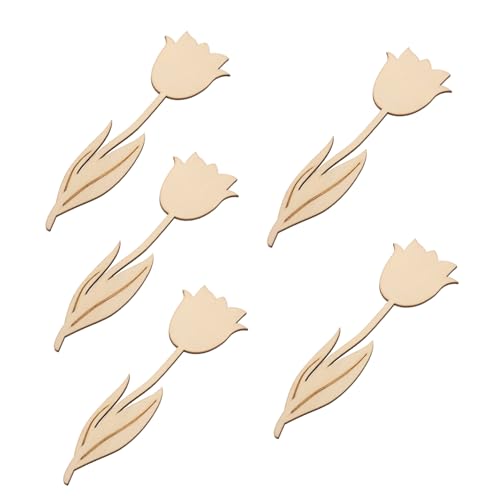 Tofficu 5 Stück Unvollendete Holzblumen Ausschneide für Diy Bastelprojekte Natürliche Holzscheiben Kreative Holzstückchen für Malen und Dekoration für und Tofficu 5 Stück Unvollendete Holzblumen Ausschneide für Diy Bastelprojekte Natürliche Holzscheiben Kreative Holzstückchen für Malen und Dekoration für und von Tofficu