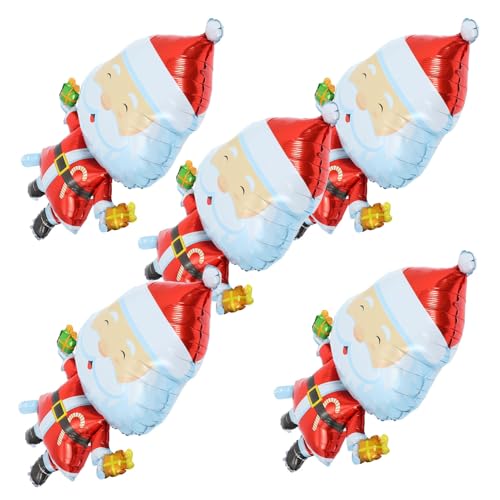 Tofficu 5 Stück Weihnachtsballons Weihnachtsschmuck Weihnachtsdekoration Weihnachtsmittelstücke Weihnachtsbaum Tischdekoration Weihnachtsbaumschmuck Weihnachtsschmuck Ballons Aus Tofficu 5 Stück Weihnachtsballons Weihnachtsschmuck Weihnachtsdekoration Weihnachtsmittelstücke Weihnachtsbaum Tischdekoration Weihnachtsbaumschmuck Weihnachtsschmuck Ballons Aus von Tofficu
