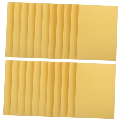 Tofficu 50 Blatt Goldfarbiges Druckerpapier Dickes Bedruckbares Bastelpapier für Kreative Projekte Präsentationen und Berichte für Diy und Professionelle Anwendungen von Tofficu