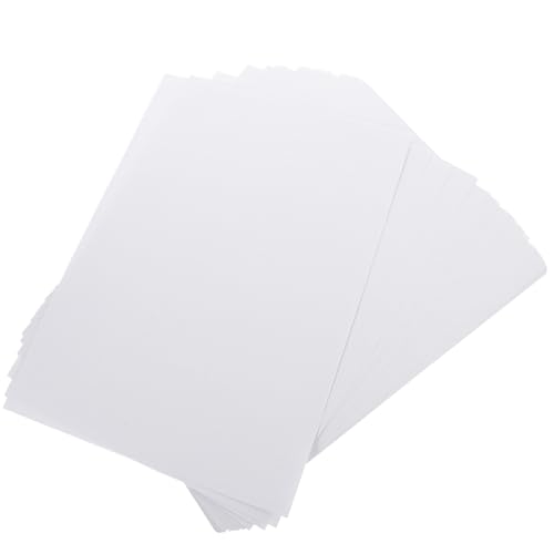 Tofficu 50 Blatt Selbstklebende Etiketten Ecken Oberfläche Klebeetiketten Bedruckbar für Drucker Vielseitige Aufkleber zum Beschriften und Organisieren von Tofficu