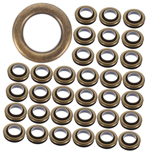 Tofficu 50 Sätze Teiliges Kupfer Ösen Doppelseitig Innendurchmesser Langlebige Metall Grommets für Kleidung Taschen DIY Handwerk Zubehör Tofficu 50 Sätze Teiliges Kupfer Ösen Doppelseitig Innendurchmesser Langlebige Metall Grommets für Kleidung Taschen DIY Handwerk Zubehör von Tofficu