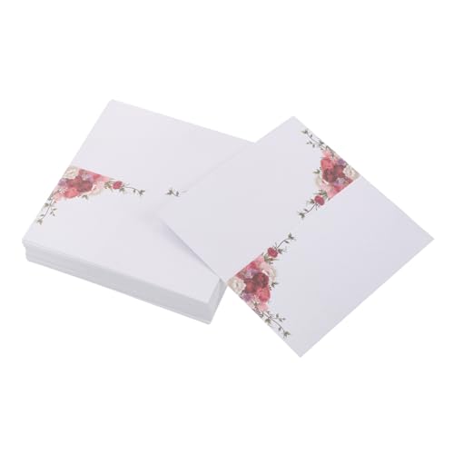 Tofficu 50 Stück Blanko Hochzeitseinladungskarten aus Hochwertigem Karton DIY Handgeschriebener Stil Vielseitig für Hochzeiten Geburtstage und Partys Personalisierbare Namenskarten für Tofficu 50 Stück Blanko Hochzeitseinladungskarten aus Hochwertigem Karton DIY Handgeschriebener Stil Vielseitig für Hochzeiten Geburtstage und Partys Personalisierbare Namenskarten für von Tofficu