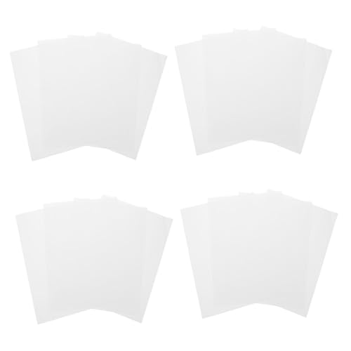 Tofficu 50 Stück Drucken Etikettenaufkleber DIY-Etiketten Drucken von Etiketten für Drucker Namensetiketten Abnehmbare Aufkleber Produktetikett leere Aufkleberetiketten Papier Weiß von Tofficu