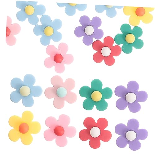 Tofficu 50 Stück Haarnadel-Patch Mini-Charms für milchig Herstellung Charme Masse bastel materialien hand schmuck Haarspangen-Zubehör Haarspange selber machen kunstharz handwerk verzierung von Tofficu