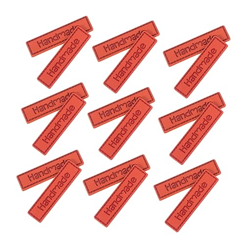Tofficu 50 Stück Handmade Leder Etikett Handgefertigtes Geprägtes Etikett Kleidungsetiketten Nähen Flecken Handgefertigte Tags Kleidung Geprägtes Etikett Schild Gemacht Brown Kunstleder Tofficu 50 Stück Handmade Leder Etikett Handgefertigtes Geprägtes Etikett Kleidungsetiketten Nähen Flecken Handgefertigte Tags Kleidung Geprägtes Etikett Schild Gemacht Brown Kunstleder von Tofficu