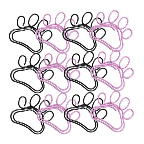 Tofficu 50 Stück Katzenkrallen-Büroklammer Büroklammern fürs Büro Papierclips Süße Papierklammer dekorative Clips Tiere Büroklammern lustige Büroklammern süße Büroklammer Metall von Tofficu
