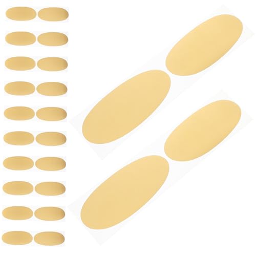 Tofficu 50 Stück Kratzbeschichtung farbig Rubbelaufkleber Rubbelbeschichtungsaufkleber Name geburtstagskarten bürodekoration Rubbelkarten selber machen Etiketten abkratzen Papier Golden von Tofficu