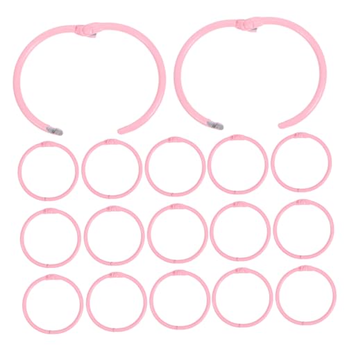 Tofficu 50 Stück Metall Buchringe Innen Ø Robuste Binder Clips für Karteikarten Schlüsselanhänger Notizbuch Vielseitig für Büro Schule Zuhause Rosa Tofficu 50 Stück Metall Buchringe Innen Ø Robuste Binder Clips für Karteikarten Schlüsselanhänger Notizbuch Vielseitig für Büro Schule Zuhause Rosa von Tofficu